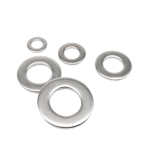 M1.6 ~ M24 GB97 A2-70 304 Edelstahl-Unterlegscheibe mit einfacher Dichtung(5pcs M22x39x3) von Generisch