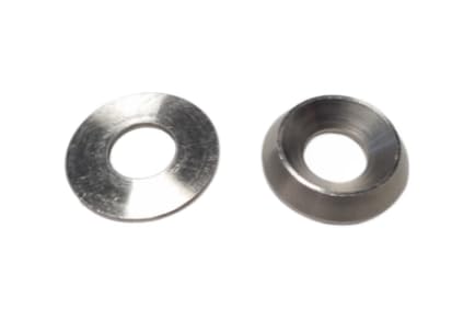 M3 bis M12 Rosette aus Vollmaterial gedreht V2A Unterlegscheibe (100, M12) von Generisch