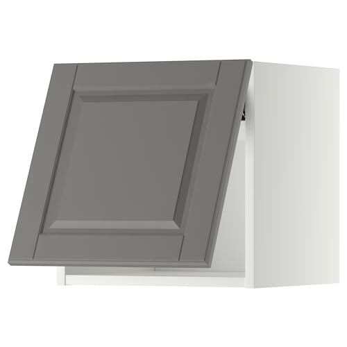 METOD Hängeschrank horizontal mit Push-Open, 40x40 cm, Weiß/Bodbyn Grau von Generisch
