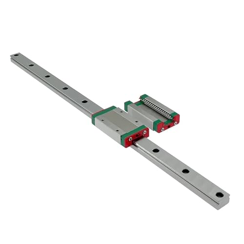MGN3 MGN5 Miniatur-Linearschienenführung MGN L100 150 200 300 400 mm MGN3C MGN3H MGN5C MGN5H Schmaler Schieber for 3D-Drucker(MGN3H,Only 1 MGN block) von Generisch