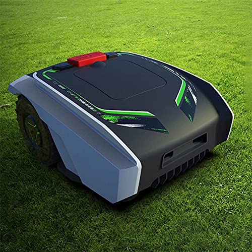 Mähroboter für Rasenflächen bis 1500m² mit 25% Steigung, Ultra leise, intelligente Satellitennavigation Rasenmäher Roboter für große Rasenflächen, die selber mähen von Generisch