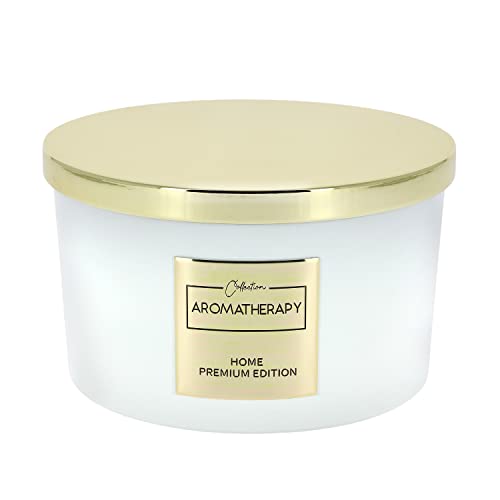 Magische Berren - Magic Berries, Große 3-Docht Duftkerze im Glas, Windlicht, Aromakerze, XXL Glas, SPA, Weißes Kerzenglas, Glas Wiederverwendbar - 400g Magische Berren - Magic Berries, Große 3-Docht Duftkerze im Glas, Windlicht, Aromakerze, XXL Glas, SPA, Weißes Kerzenglas, Glas Wiederverwendbar - 400g von Generisch