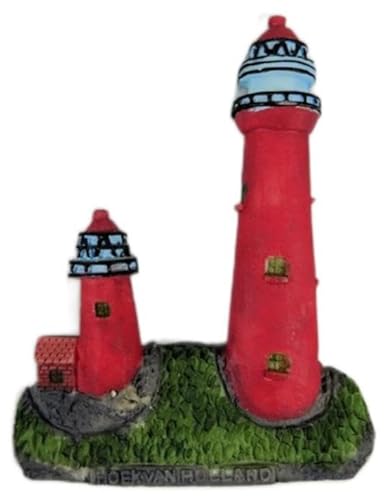 Magnet Leuchtturm Hoek Van Holland 7 x 5,5 x 1 cm Kühlschrankmagnet Maritim Deko GG 5515 von Generisch