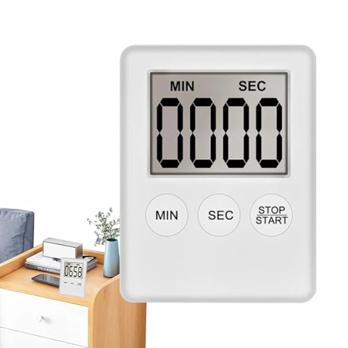 Magnetisch Eieruhr - Countdown Countup Timer - Küchen-Kochtimer - Digitaler Küchentimer - Eieruhren Küchenwecker Kurzzeitwecker Stoppuhr Magnetic, Stoppuhr/Countdown Uhr Für Küche, Studium, Training von Generisch