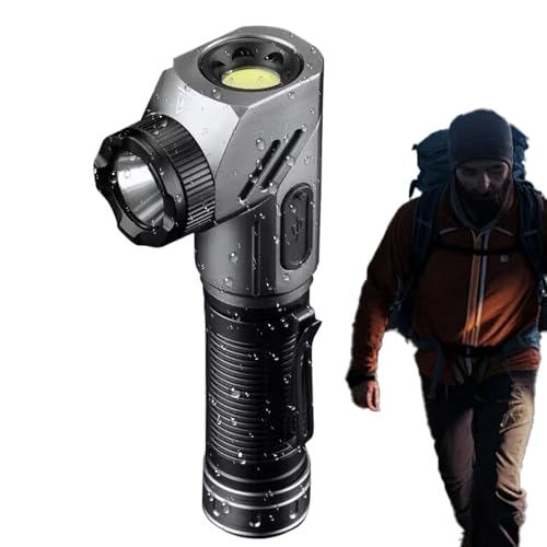 Magnetische Arbeitsleuchte - Wiederaufladbare Magnetleuchte | Robustes Taschenlicht Für Jagd Camping Garage Werkstatt Nachttisch Reisen Wandern Heimwerker Magnetische Arbeitsleuchte - Wiederaufladbare Magnetleuchte | Robustes Taschenlicht Für Jagd Camping Garage Werkstatt Nachttisch Reisen Wandern Heimwerker von Generisch
