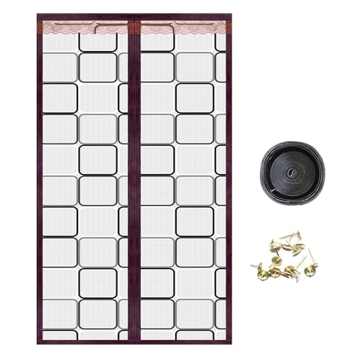 Magnetische Bildschirmtür - Transparenter Magnet -Türvorhang | Fliegenschutz Vorhang | Bildschirmtür mit Isolierung für die Sommerkühlung, Insektenblockierung, Home -Schlafzimmer -Terrasse Gebrauch Magnetische Bildschirmtür - Transparenter Magnet -Türvorhang | Fliegenschutz Vorhang | Bildschirmtür mit Isolierung für die Sommerkühlung, Insektenblockierung, Home -Schlafzimmer -Terrasse Gebrauch von Generisch