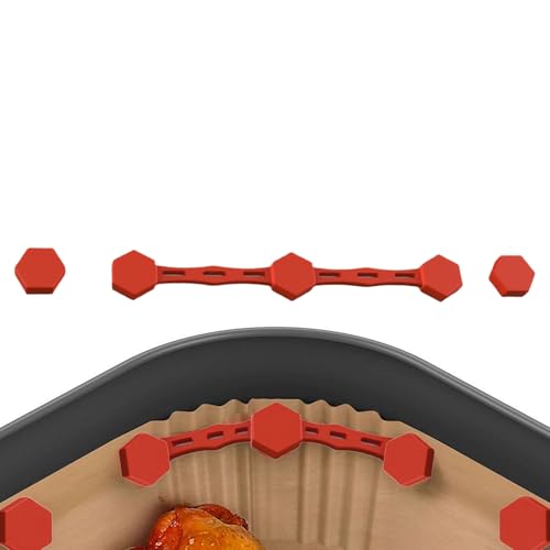 Magnetische Fritteuse aus Silikon – magnetische Schnalle zur Befestigung von Fritteusen, Hochtemperatur-Backzubehör, Lebensmittel, für | magnetische Silikonschnalle Fritteuse Fritteuse von Generisch