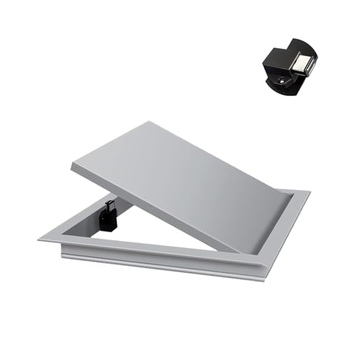 Magnetische Zugangsplatte für Trockenbauwände, Aluminiumrahmen, verdeckte Verkabelungstür, Wand-/Deckeninstallationslösung von Generisch