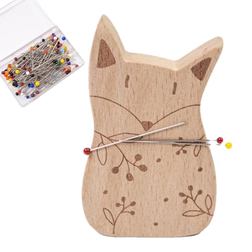 Magnetischer Nadelfänger | Holz Nadelnhalter In Tierform | Haarklemmen Aufbewahrung Büroklammern Organizer Vielseitiges Deko-Design Handarbeitszubehör Für Nähen Sticken Schneidern Magnetischer Nadelfänger | Holz Nadelnhalter In Tierform | Haarklemmen Aufbewahrung Büroklammern Organizer Vielseitiges Deko-Design Handarbeitszubehör Für Nähen Sticken Schneidern von Generisch