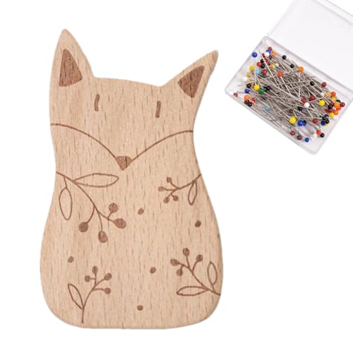 Magnetischer Nadelhalter, Nadelhalter Magnetisch In Tierform, Stecknadelkissen Mit 100 Nadeln Und Allzweck-Aufbewahrung Für Haarklammern Und Büroklammern Für Quilten Schneidern Nähen Sticken von Generisch