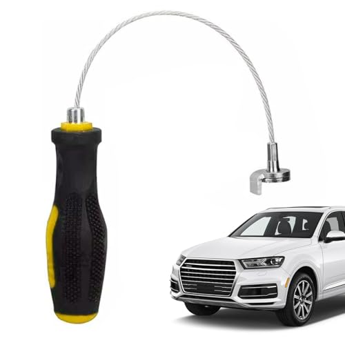 Magnetischer Ölablassschrauben-Entferner, magnetisches Entfernungswerkzeug, Verbrühungsschutz, flexibler Anti-Rutsch-Entfernungsschlüssel, Ölfilter-Stopfen-Werkzeug für Fahrzeug und Auto von Generisch