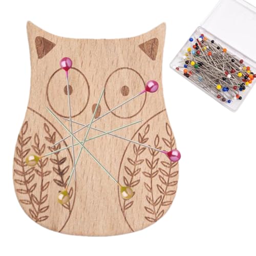Magnetischer Stecknadelhalter für Nähen,Tierförmiges Nadelkissen - Stecknadelkissen Mit 100 Nadeln Und Allzweck-Aufbewahrung Für Haarklammern Und Büroklammern Für Quilten Schneidern Nähen Sticken Magnetischer Stecknadelhalter für Nähen,Tierförmiges Nadelkissen - Stecknadelkissen Mit 100 Nadeln Und Allzweck-Aufbewahrung Für Haarklammern Und Büroklammern Für Quilten Schneidern Nähen Sticken von Generisch
