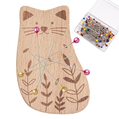 Magnetischer Stecknadelhalter für Nähen | Holz Nadelnhalter In Tierform - Haarklemmen Aufbewahrung Büroklammern Organizer Vielseitiges Deko-Design Handarbeitszubehör Für Nähen Sticken Schneidern Magnetischer Stecknadelhalter für Nähen | Holz Nadelnhalter In Tierform - Haarklemmen Aufbewahrung Büroklammern Organizer Vielseitiges Deko-Design Handarbeitszubehör Für Nähen Sticken Schneidern von Generisch