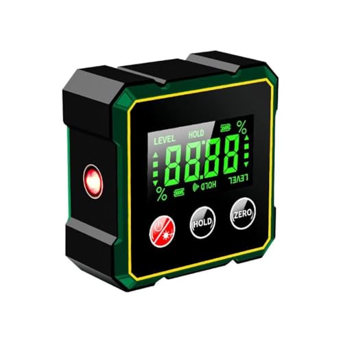 Magnetischer digitaler Winkelmesser mit elektronischem Laser-Messgerät, Lineal, 360° LCD, elektronisches Werkzeug, Messung Neigungsmesser, Mini-Winkelmesser Magnetischer digitaler Winkelmesser mit elektronischem Laser-Messgerät, Lineal, 360° LCD, elektronisches Werkzeug, Messung Neigungsmesser, Mini-Winkelmesser von Generisch