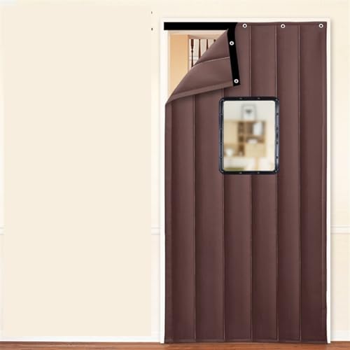 Magnetischer thermisch isolierter Türvorhang Dicke Baumwolle Winter Winddicht Hängender Vorhang für Kälteschutz Größe B120xH240 Perfekt für den Heimgebrauch Magnetischer thermisch isolierter Türvorhang Dicke Baumwolle Winter Winddicht Hängender Vorhang für Kälteschutz Größe B120xH240 Perfekt für den Heimgebrauch von Generisch
