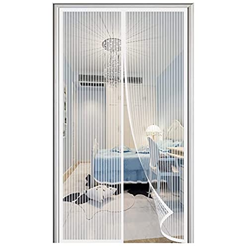 Magnetisches Moskitonetz für Türen & automatisches Selbstschließen, 200 x 205 cm, einfache Installation, weiß, perfekt für Haus und Terrasse Magnetisches Moskitonetz für Türen & automatisches Selbstschließen, 200 x 205 cm, einfache Installation, weiß, perfekt für Haus und Terrasse von Generisch