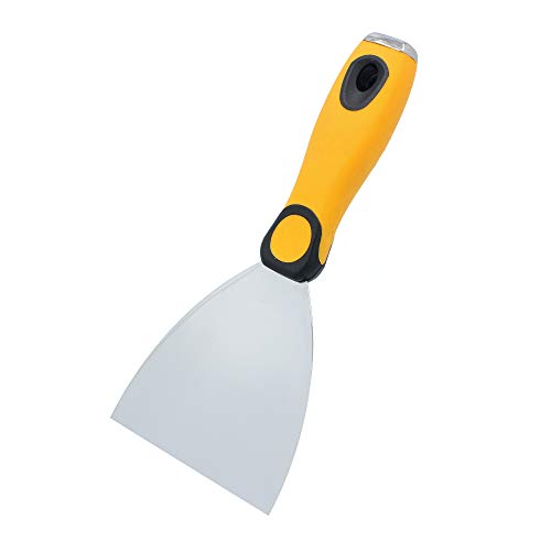 Malerspachtel BOFFA Profi 80 mm - 120 mm Gipserspachtel Stielspachtel Edelstahl (100 mm) von Generisch