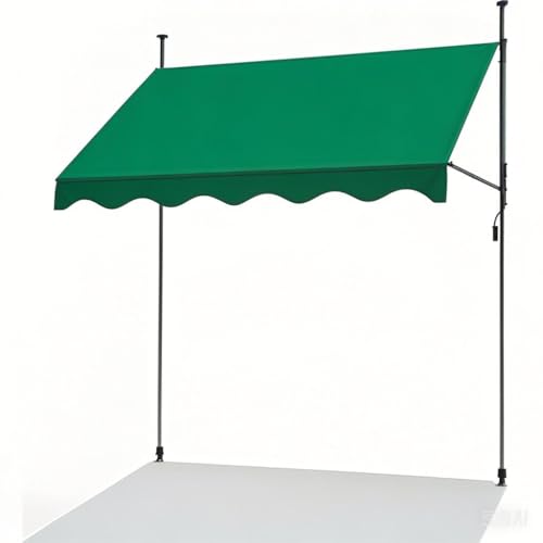 Manuelle Markisen, wasserdichtes Polyester, 97 % UV-Schutz, keine Montagelöcher erforderlich, mehrere Größen für vielseitige Verwendung, ideal für Terrasse, Garten und Terrasse Manuelle Markisen, wasserdichtes Polyester, 97 % UV-Schutz, keine Montagelöcher erforderlich, mehrere Größen für vielseitige Verwendung, ideal für Terrasse, Garten und Terrasse von Generisch
