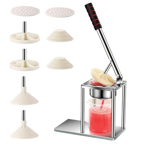 Manuelle Saftpresse – Manuelle Obstpresse Weinpresse, Handpresse, Handpresse, robuste Presse für Zuhause und Küche Manuelle Saftpresse – Manuelle Obstpresse Weinpresse, Handpresse, Handpresse, robuste Presse für Zuhause und Küche von Generisch