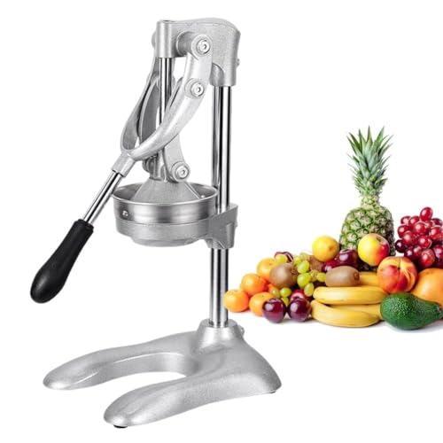 Manuelle Zitruspresse aus Edelstahl, robuste Handpresse für Zitrone, Orange, Granatapfel, kommerzielle Arbeitsplatten-Saftpresse Manuelle Zitruspresse aus Edelstahl, robuste Handpresse für Zitrone, Orange, Granatapfel, kommerzielle Arbeitsplatten-Saftpresse von Generisch
