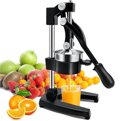 Manuelle Zitruspresse mit Eisenboden und Edelstahl, leicht zu reinigen zum Entsaften verschiedener Früchte Manuelle Zitruspresse mit Eisenboden und Edelstahl, leicht zu reinigen zum Entsaften verschiedener Früchte von Generisch