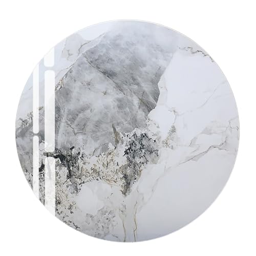 Marble Lazy Susan Drehteller, leise, leichtgängig, rotierendes Serviertablett für Esstisch, runde Steinplatte Serviceplatte Marble Lazy Susan Drehteller, leise, leichtgängig, rotierendes Serviertablett für Esstisch, runde Steinplatte Serviceplatte von Generisch