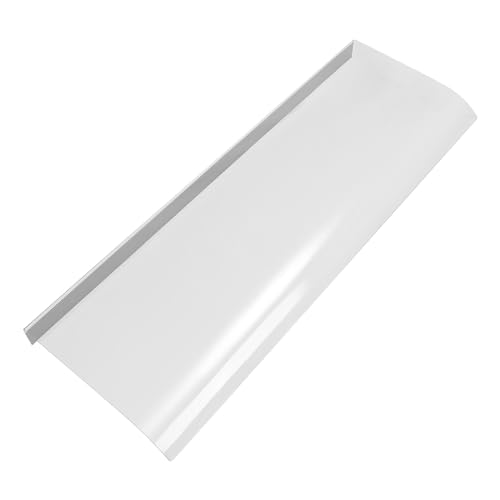 Markise klar Vordach Metall Fenstermarkise für Dacheindeckung im Freien UV-Schutz für Türen Fenster Terrasse Balkon Garage - 50x1200cm von Generisch