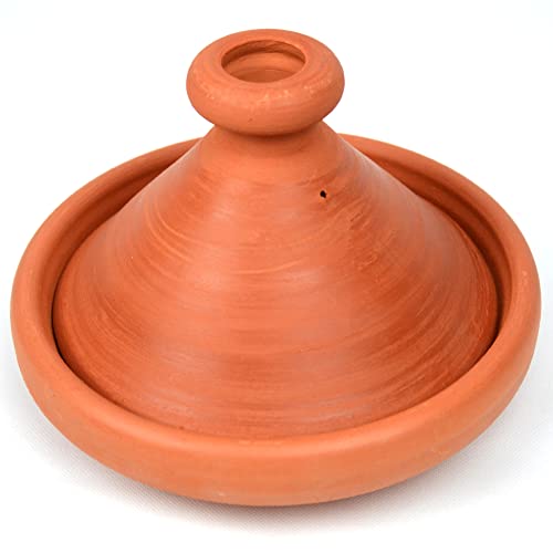 Marokkanische Tajine zum Kochen, original aus marokko, für 1 Person, Ø 22 cm, Handmade aus Marokko, handgetöpfert aus Marrakesch, frei von Schadstoffe, unglasiert, Tagine Tajin, Tajine natur Marokkanische Tajine zum Kochen, original aus marokko, für 1 Person, Ø 22 cm, Handmade aus Marokko, handgetöpfert aus Marrakesch, frei von Schadstoffe, unglasiert, Tagine Tajin, Tajine natur von Generisch