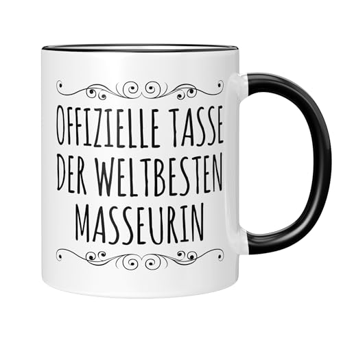 CupHaven® Masseur Tasse Weltbeste Masseurin Massage Massagetherapeut Kaffeetasse Kaffeebecher Becher Geschenk Geschenkidee von CupHaven