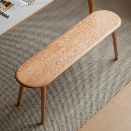 Massivholz Bauernhaus Essbank - Rustikales Natur-Finish - 140 cm Eingangsbank für Wohnzimmer, Küche, Esszimmer - Abgerundete Ecken Design Massivholz Bauernhaus Essbank - Rustikales Natur-Finish - 140 cm Eingangsbank für Wohnzimmer, Küche, Esszimmer - Abgerundete Ecken Design von Generisch