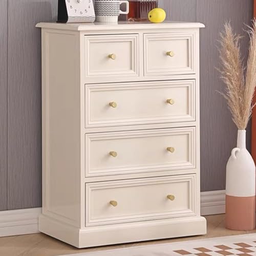 Massivholz Kommode in Nussbaum - Schlafzimmer Aufbewahrungsschrank und Nachttisch im amerikanischen Stil Wohnzimmer Sideboard von Generisch