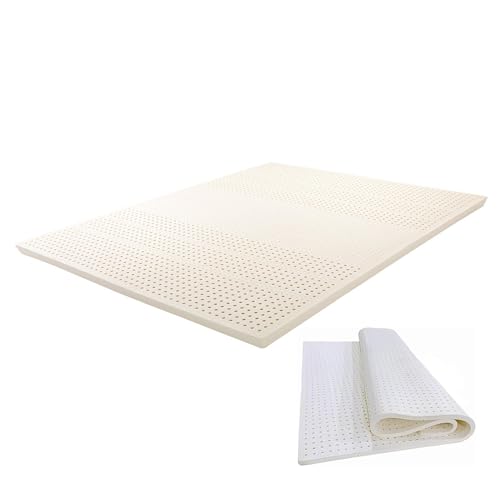Matelas En Latex Naturel Respirant Bio Et Confortable, Durable Et Pas Facile À Effondrer, Haut Matelas, Matelas En Latex Nature, 180 x 200 cm Matelas En Latex Naturel Respirant Bio Et Confortable, Durable Et Pas Facile À Effondrer, Haut Matelas, Matelas En Latex Nature, 180 x 200 cm von Generisch