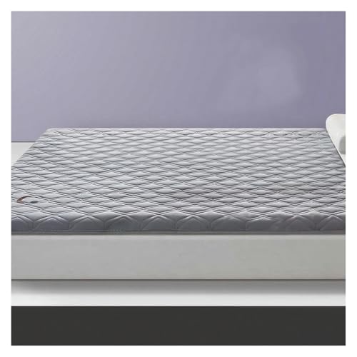 Matratze aus Naturlatex, weich, extra dick, faltbar, Doppelbett, für Studentenschlafzimmer, Smile Grey, 5 cm _ 120 x 200 cm, Komfort und Unterstützung Matratze aus Naturlatex, weich, extra dick, faltbar, Doppelbett, für Studentenschlafzimmer, Smile Grey, 5 cm _ 120 x 200 cm, Komfort und Unterstützung von Generisch