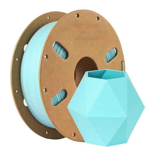 Mattes Filament (2,2 Pfund), Durchmesser 1,75 mm, perfekte Spule, matt, for 3D-Druck(Mint Green) von Generisch