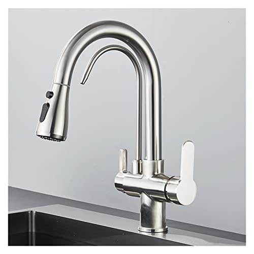 Mattschwarze Küchenarmatur mit integriertem Wasserfilter – modernes Design, einfache Installation, Messingkonstruktion, perfekt für Zuhause und Küche Mattschwarze Küchenarmatur mit integriertem Wasserfilter – modernes Design, einfache Installation, Messingkonstruktion, perfekt für Zuhause und Küche von Generisch