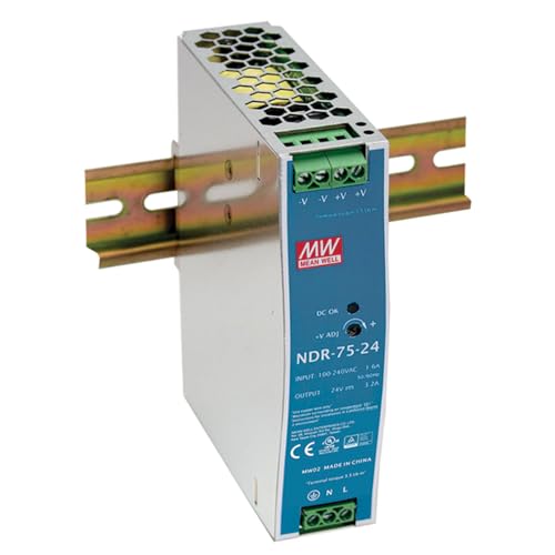 Mean Well EDR-75-48 EDR-75-12V24V48V EDR-75-48V EDR-75-48 Industrielle DIN-Schiene mit Einzelausgang von Generisch