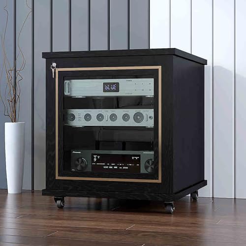 Media Stereo Cabinet Entertainment Center Storage Stand, Compact Console for Record Player, Video Games, and Audio Visual Equipment in Living Room Media Stereo Cabinet Entertainment Center Storage Stand, Compact Console for Record Player, Video Games, and Audio Visual Equipment in Living Room von Generisch