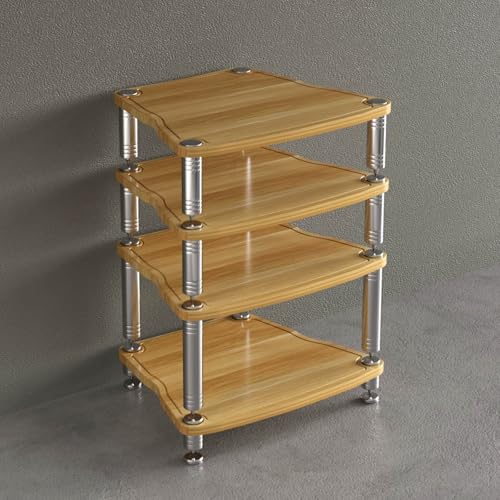 Medienständer,Multifunktionales Ablageregal,Audio-Video-Regal,Audio Schrank Beistelltisch,Eck-Entertainment-Center Für Plattenspieler & Stereoanlagen ,Mehrschichtig Optional(Yellow,3tier-65x55x61.5cm) Medienständer,Multifunktionales Ablageregal,Audio-Video-Regal,Audio Schrank Beistelltisch,Eck-Entertainment-Center Für Plattenspieler & Stereoanlagen ,Mehrschichtig Optional(Yellow,3tier-65x55x61.5cm) von Generisch