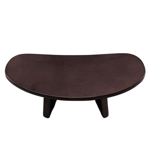 Meditationshocker, Gebets-Kniestuhl, ergonomischer Stützsitz aus Holz mit abgewinkeltem Design für Achtsamkeit, ideal für Anbetung, Yoga, Kirche und spirituelle Praxis zu Hause von Generisch