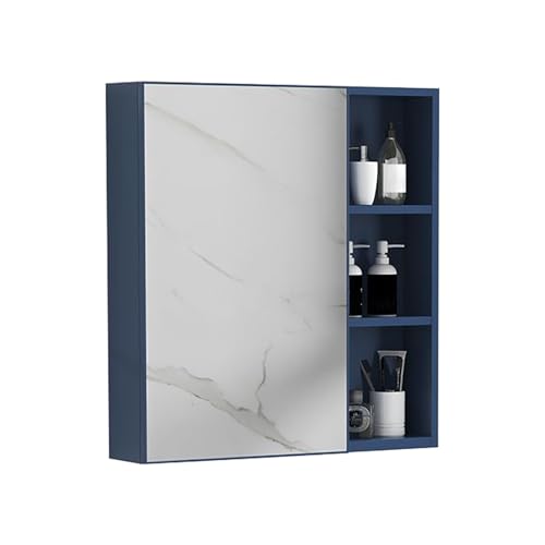 Medizinschrank Spiegel Wandmontage Einzeltür Badezimmerspiegel mit Aufbewahrung Rechteck Badezimmer Medizinschrank mit Ablagen Medizinschrank Spiegel Wandmontage Einzeltür Badezimmerspiegel mit Aufbewahrung Rechteck Badezimmer Medizinschrank mit Ablagen von Generisch