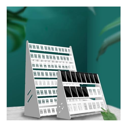 Mehrschichtige Leiter, Handy-Aufbewahrungsschrank, PVC-Board, Schreibtisch-Organizer für Klassenzimmer, Büro, platzsparende mehrschichtige Platzierung von Generisch