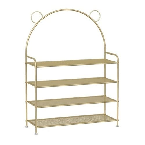 Mehrschichtiges Metallgeflecht mit freistehenden Schuhregalen, stabiles Schuhregal für Flur und Schrank Mehrschichtiges Metallgeflecht mit freistehenden Schuhregalen, stabiles Schuhregal für Flur und Schrank von Generisch