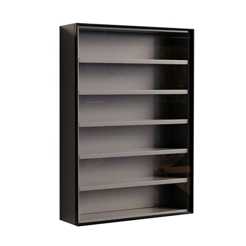 Mehrstöckiger Vitrine mit Glastür, ideal für die Organisation von Sammlerstücken, perfekt für Heimbüro, Spielzimmer oder Schlafzimmer Mehrstöckiger Vitrine mit Glastür, ideal für die Organisation von Sammlerstücken, perfekt für Heimbüro, Spielzimmer oder Schlafzimmer von Generisch