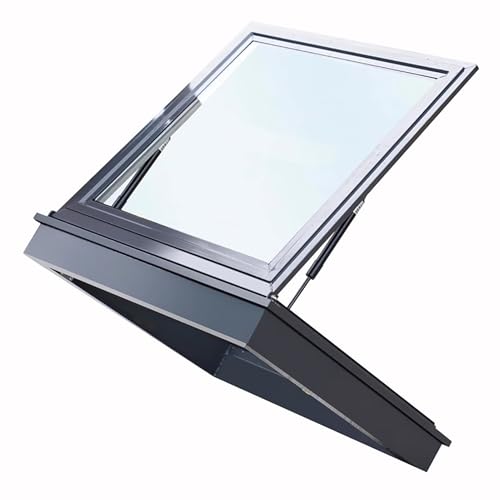 Mehrwinkel-Dachfenster für Flachdächer, strapazierfähige Abdeckung für verbessertes natürliches Licht und Belüftung, ideal für Häuser und gewerbliche Räume Mehrwinkel-Dachfenster für Flachdächer, strapazierfähige Abdeckung für verbessertes natürliches Licht und Belüftung, ideal für Häuser und gewerbliche Räume von Generisch