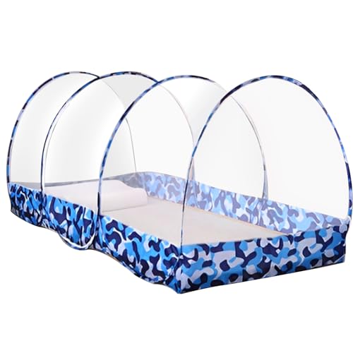 Mesh Tent, Camping Shelter, Travel Netting Canopy, Foldable Lightweight Design, Portable Protection, Outdoor Indoor Bedroom Use, 35.43x74.8x35.43 Inches, White, 1 Piece Mesh Tent, Camping Shelter, Travel Netting Canopy, Foldable Lightweight Design, Portable Protection, Outdoor Indoor Bedroom Use, 35.43x74.8x35.43 Inches, White, 1 Piece von Generisch