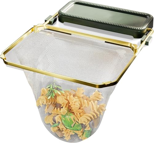 Meshmate Spülbecken Sieb | Meshmate Waste Rack | Sieb für Spülbecken mit 100 Stk Filternetzbeutel | Sink Drain Strainer | Abflusssieb Küchenspüle | Siebkorb für Spülbecken zum Auffangen Speiseresten Meshmate Spülbecken Sieb | Meshmate Waste Rack | Sieb für Spülbecken mit 100 Stk Filternetzbeutel | Sink Drain Strainer | Abflusssieb Küchenspüle | Siebkorb für Spülbecken zum Auffangen Speiseresten von Generisch