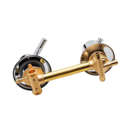 Messing Duscharmatur mit Keramikkartusche, 5-Wege-Design für Badezimmer Duschkabine, dicker Griff, stilvoll und funktional Messing Duscharmatur mit Keramikkartusche, 5-Wege-Design für Badezimmer Duschkabine, dicker Griff, stilvoll und funktional von Generisch