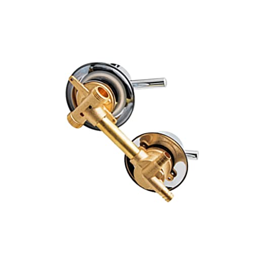 Messing Duscharmatur mit Keramikkartusche, 5-Wege-Design für Badezimmer Duschkabine, dicker Griff, stilvoll und funktional von Generisch