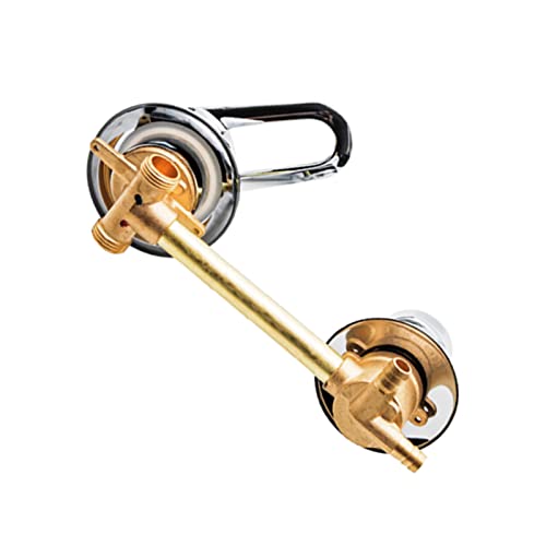 Messing Duscharmatur mit Keramikkartusche, 5-Wege-Ventil für Badezimmer Duschkabine, dicker Griff, stilvolles Design von Generisch