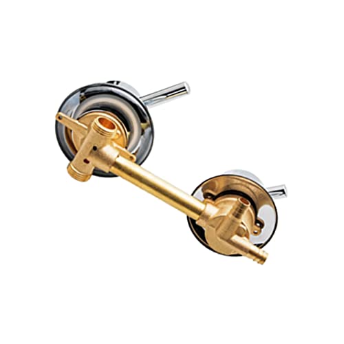 Messing Duscharmatur mit Keramikkartusche, 5-Wege-Ventil für Badezimmer Duschkabine, dicker Griff, stilvolles Design von Generisch